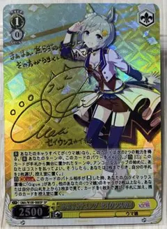ウマ娘 プリティーダービー セイウンスカイ サイン箔押し キラカード 2025年最新】セイウンスカイ サインの人気アイテム - メルカリ