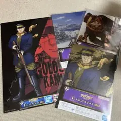 ゴールデンカムイ　杉元　イラストボード　くじ　セット