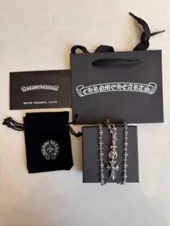 Chrome Hearts シルバー クロスネックレス