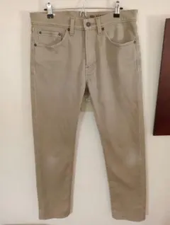 Levi's 505 　裏起毛　デニム　　　 W31 L32 ベージュ
