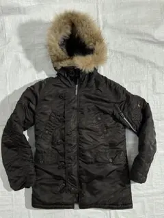 ALPHA アルファ　インダストリーズ レディースN-3B ブラウン