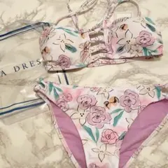 水着 ビキニ 花柄　SEADRESS 新品未使用