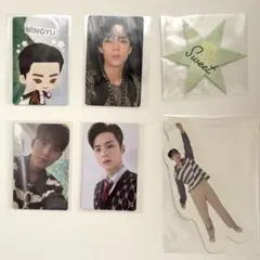 SEVENTEEN セブチ　ミンギュ　トレカセット