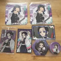 鬼滅の刃 鬼滅 胡蝶しのぶ 胡蝶 しのぶ アートコースター 缶バッジ まとめ売り