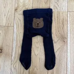 babyGap ベビータイツ ネイビー クマ