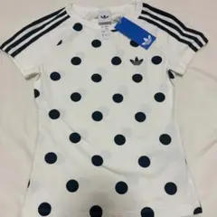 即日◎ 完売品 【新品】 adidas 水玉 Tシャツ オリジナルス ドット M