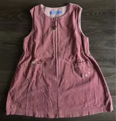 ファミリア　ジャンバースカート110cm