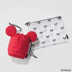 オトナミューズ 付録Spick ＆ Spanミッキーマウス巾着＆ポーチのサムネイル