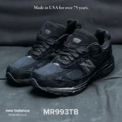 New Balance 993 トリプルブラック26.5cm New!! New Balance 993 triple black made in USA size/US8.5