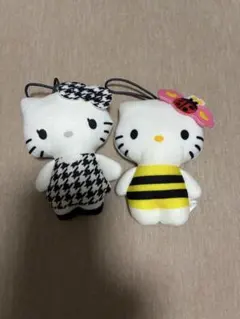 Sanrioハローキティ 2000年 てんとう虫　羽パタパタ動くキーホルダー Sanrioハローキティ 2000年 てんとう虫 羽パタパタ動くキーホルダー