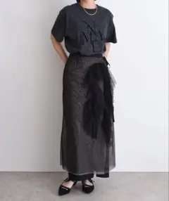 チュールフリルラップスカートのサムネイル
