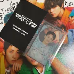 NCT127 マーク クリアフォトカード トレカ the link グッズ