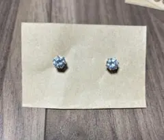 クリスタルとパールのピアスセット