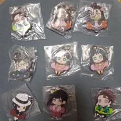 鬼滅の刃 ラバーストラップ 9個セット