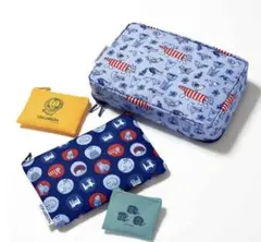 大人のおしゃれ手帖　2月号付録のみリサ・ラーソン豪華ポーチ4点セット