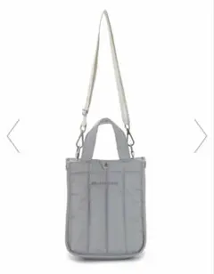 ジェラートピケ　キルティングお散歩バッグS ブルー