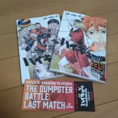 ハイキュー‼︎ 33.5巻 2種 2冊+2冊セット ゴミ捨て場の決戦入場特典漫画