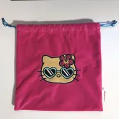 しまむら 日焼けキティ ハッピーバッグ 巾着 ポーチのサムネイル