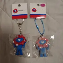 大阪・関西万博 ミャクミャク 立体PVCキーホルダー グリッター＆ノーマルセット