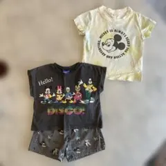 ミッキーマウス Tシャツ　パンツセット