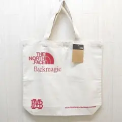 ザ ノースフェイス バックマジック限定 オーガニック コットン トート レッド