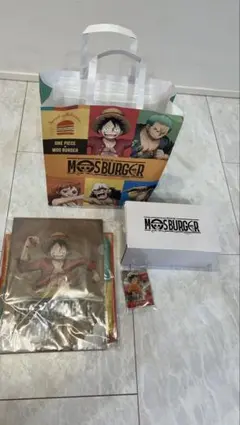 2025年モスバーガー　ワンピースコラボ5点　セット　新品未使用