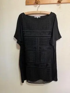 TRANS WORK　トランスワーク　カットソー　Tシャツ　ジャージ　レース