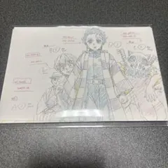 鬼滅の刃 無限列車編 原画ポストカードA