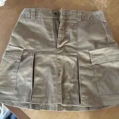 GU ミニスカート ベージュ Mサイズのサムネイル