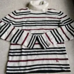 BURBERRY BLACK LABEL タートルネックセーター