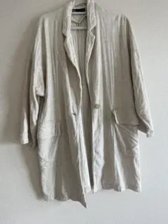 ZARA ゆったりテーラードロングジャケット M