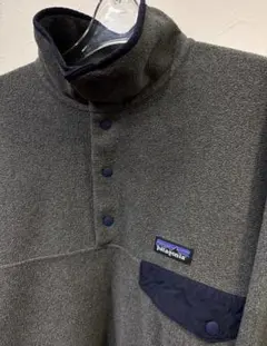 希少 2016年 パタゴニア スナップ-T シンチラ フリース ニッケルネイビー