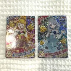 【ひみつのアイプリ】ときめきビジューツイン/じゅりあ/える/2枚セット