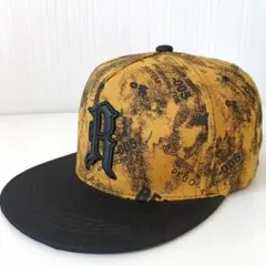 新品 R キャップ 野球帽 帽子アメカジ ストリート ユニセックス ツートンのサムネイル
