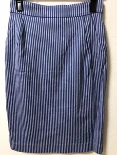 ★最終価格★ストライプ　タイトスカートのサムネイル