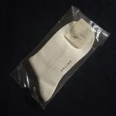 【未使用】CELINE （セリーヌ）ソックス 22-24 ホワイト
