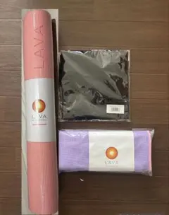新品未開封】LAVA ヨガマット マットケース、ラグ 3点セット - メルカリ