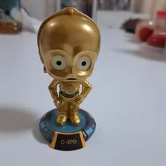 新品 STAR WARS フォースの覚醒 C3PO ボビングヘッド フィギュア