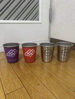 KleanKanteen NISSANスリーピークス八ヶ岳 スチールカップ４個のサムネイル