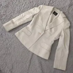 b2897 23区【38】アイボリー テーラードジャケット
