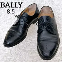バリー BALLY 革靴　ウイングチップ　ビジネスシューズ　黒　8.5 26.5のサムネイル
