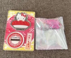 ハローキティ 寿司デザイン ミニアクリルスタンド