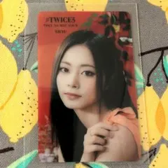 TWICE【ツウィ】クリアトレカ♪#TWICE5／通常盤／タワレコ特典