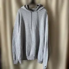 Champion フード付きパーカー　グレー(JPN3XL)
