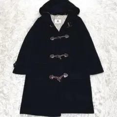 近年モデル　OLD ENGLAND ヘリンボーン　ネイビー　ダッフルコート　36