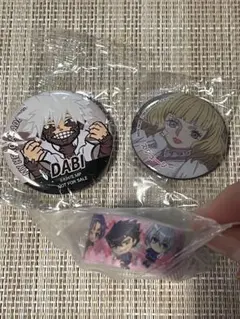 くら寿司　びっくらぽんセット　バッジ　マグネット　マスキングテープ