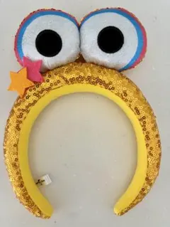 USJ限定ゴールドスパンコールカチューシャ　ビッグバード