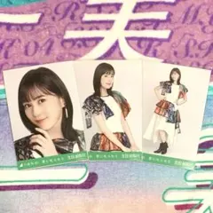 ❀乃木坂46 生田絵梨花 生写真 乃木コレ 君に叱られた ノーマル3種コンプ