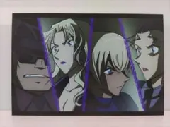 名探偵コナン　ポストカード　黒鉄の魚影　安室透　ベルモット　キール