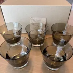 Sghr スモークガラス コップ 5個セット